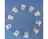 Small Clear Orchid Flower Spike Clips 10 Per Pack